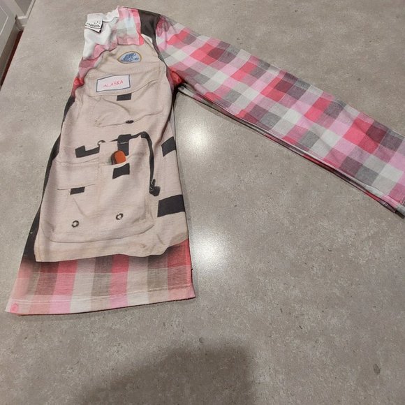 CREATIVE APPAREL CONCEPTS Women's 100% Polyester Graphic Long Sleeves Tee Med - Picture 9 of 13